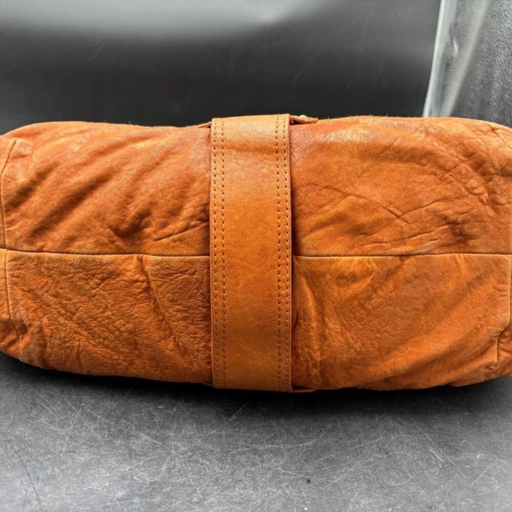 RARE NWT Vintage Isabella Fiore Love Your Planet Leather Hobo Y2K Collector Bag - Picture 6 of 7